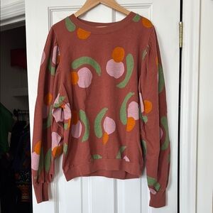 Colorful Lightweight Full Sleeve Patterned Women's Sweater